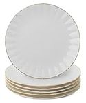 BTaT- White Dinner Plates, Set of 6