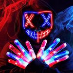 JOYIN Halloween Led Mask Light Up S