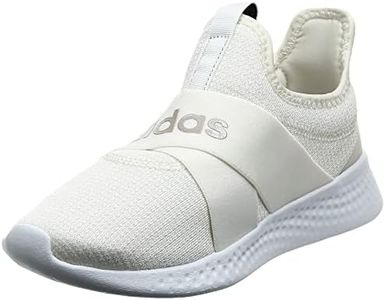 adidas Women's Puremotion Adapt Running Shoe, Carbon/White/Black, 10