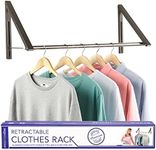 Double Foldable Clothing Rack w/Ext