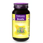 Ferradol syrup 450gm, For daily health supplement with Iron, vitamins A, B1, B2, B3 and D3, Calcium, Zinc, helps maintain haemoglobin and supports immunity