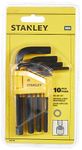 Stanley Hex Key Set 10Pc 1.5-10Mm 0 69 253