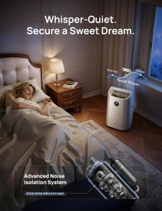 Dreo 3-in-1 Portable Air Conditioner, 10000 BTU – Smart Silent Cooling with App Control
