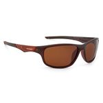 ROYAL SON Sports Wrap-around Brown Cycling Cooling Polarized Goggles Men Women - CHI00144-C3