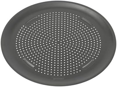 GoodCook AirPerfect Nonstick 16” Pizza Pan – Pizza Tray for Oven, Perforated Round Pizza Pan, Carbon Steel Baking Pan, Homemade, Frozen & Leftover Slices