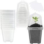 EBaokuup 10PCS Clear Plant Nursery 