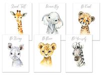 Jungle Safari Animals Nursery Prints - Nursery Wall Art - Nursery Pictures