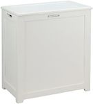 RH5513WHITE Storage Laundry Hamper, White