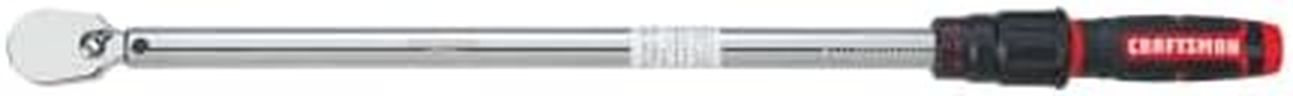 CRAFTSMAN Torque Wrench, SAE, 1/2-Inch Drive (CMMT99434)