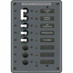 Traditional Metal Panel - AC Main + 6 Positions