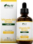 Vitamin D Drops 90ml (3000 Drops) -