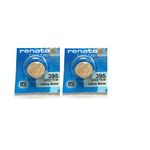 SR927SW Set of Two 395 Renata Watch Batteries