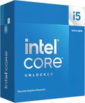 Intel® CoreTM i5-14600K New Gaming Desktop Processor 14 (6 P-cores + 8 E-cores) with Integrated Graphics - Unlocked