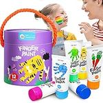 Safe Finger Paints for Toddlers, 12
