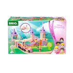 BRIO Disney Princess Castle Train Set for Kids Age 3 Years Up - Compatible with all BRIO Railway Sets & Accessories - Gifts for Girls