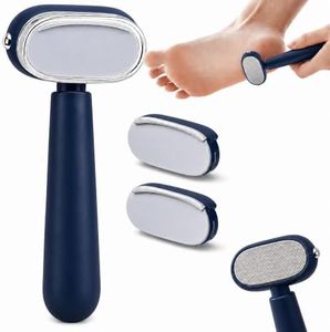 Dual Sided Foot Callus Remover with 2 Replaceable Stainless Steel Blades