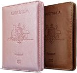 2 Pack Passport Holder Travel Cover