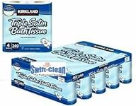 slamtech Kirkland Signature Triple Satin 3-Ply Toilet Tissue, 40 Rolls Sold by Slamtech