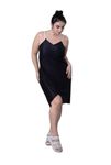 Keepfit Women's Black Beach Cover Up Dress