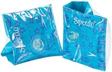 Speedo Unisex-Child Swim Arm Bands Begin to Swim, Ice Blue/Grape