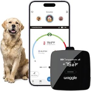 Waggle RV/Pet Safety Temperature Monitor - PRO (GPS) | 4G LTE, Instant Power Outage/Temp/Humidity Alerts | GPS & Geofencing for RVers.