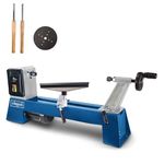 Scheppach DM500T Wood Lathe | 400W | 4 Speeds 890-2600rpm| 500mm Length | M18 Spindle | Solid Steel Base