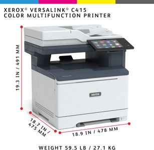 Xerox VersaLink C415dn Wireless Color Laser Printer – Duplex, Network