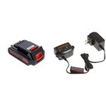 BLACK+DECKER 20V MAX Lithium Ion Battery (LBXR20) and Battery Charger (LCS1620B) Bundle