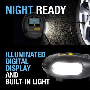 Ring Rapid Digital Tyre Inflator – Portable Car Air Compressor