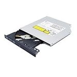 Genuine New for HP Laptop Internal 8X DVD+-RW/R DL Writer, for LG HL-DT-ST DVDRAM GUD1N, M-Disc Dual Layer 24X CD-RW Burner 9.5mm SATA Tray-Loading Slim Optical Drive Replacement