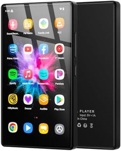 5" MP3 Player with Android 13 OS, 96GB MP3 Player with Bluetooth and WiFi, 1080P HD MP4 Player, Music Player Preloaded with Spotify, Audible, and Play Store