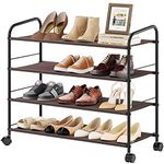 Rolling Shoe Rack