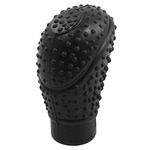 uxcell Antislip Silicone Truck Car Gear Shifter Shift Lever Knob Cover Black