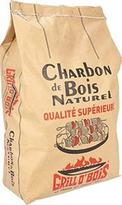 Charbon de bois Grill O'Bois - Sac de 40 l
