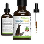 Pet Wellbeing Young at Heart for Dogs - Vet-Formulated - Supports Cardiovascular System | Heart & Circulatory Health - Natural Herbal Supplement 2 oz (59 ml)