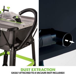 Evolution Fury 5-S Table Saw – 255mm Multi-Material Cutting