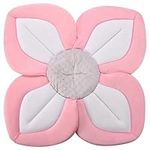 Tranquil Beauty Blooming Bath Lotus Bath Seat Pink - Plush Baby Bath Sink Bathtub Flower Seat Cushion for Newborn, Baby Bathing Products Support Pillow Tub - Washer Safe & Collapsible