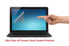 Saco Ultra Clear Glossy HD Screen Guard Scratch Protector for MSI GE62VR 6RF Apache Pro 15.6" Gaming Laptop