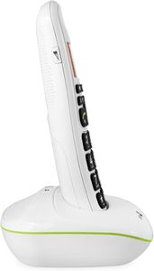 Doro PhoneEasy 100W Cordless Phone – Amplified Sound, Big Buttons, White