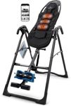 Teeter ComforTrak EP-560V Inversion Table, Decompression Surface for Full-Body Stretch, Ergo Embrace Ankle Supports, Integrated Accessories, UL Safety Certified, Heavy-Duty 300 lb Capacity (EP-560V)