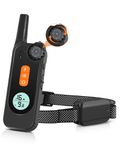 Dog Shock Collar with Remote 2800FT, Dog Training Collar for Medium/Large/Small Dogs Rechargeable Waterproof E-Collar with Vibration,Beep,Safe Shock Modes, Security Lock Breeds