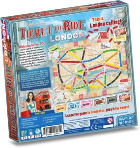 Ticket to Ride London Board Game – Family Strategy Game