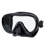 TUSA M-111 Mini Kleio II Scuba Diving Mask, Black/Black