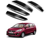 Auto E-Shopping Status Car Door Guard Edge Protector Black Color for Ertiga Set of 4 Pieces