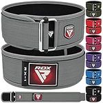 RDX Weight Lifting Belt - AUTO LOCK 4” Premium Adjustable Gym Belt for Olympic Cross Training - Support for Men Women Functional Fitness Workout - WOD Powerlifting Bodybuilding Weightlifting Deadlift