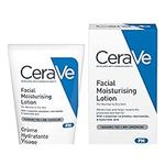 CeraVe PM Daily Facial Moisturiser Lotion for Normal to Dry Skin 52ml with Niacinamide and 3 Essential Ceramides