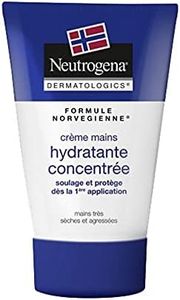 Neutrogena Formule Norvégienne Crème Mains Hydratante Concentrée Mains Très Sèches et Agressées 50ml (lot de 3)