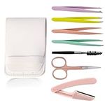 Duuclume Eyebrow Tweezer Set, 7 Pcs