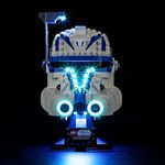 Lightailing Light for Lego- 75349 Captain-Rex Helmet - Led Lighting Kit Compatible with Lego Building Blocks Model - NOT Included The Model Set