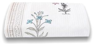 URBANO HOMZ Towels for Bath, Towels for Bath Large Size, Bath Towel for Men/Women, Bathing Towel, Towels for Bath Women/Men, 100% Cotton 1 Piece, 150 cm X 75 cm,Floral Multicolor